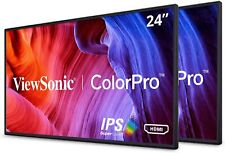 ViewSonic vp2468_H2 24 inch premium dual pack head-only IPS 1080p monitors with  picture