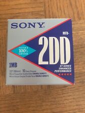 Sony 2DD 1 MB Floppy Disks 10 Pack picture