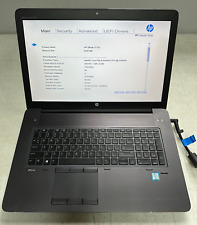 HP ZBook 17 G3(i5-6440HQ @2.60, 8GB RAM, Boot To Bio)NO HD/CADDY/BATTERY/ADAPTER picture