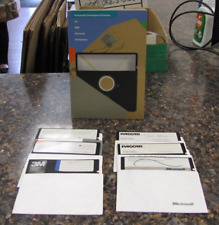 Lot of (6) Various Vintage Software - MS Mouse/Lotus 5.25 Floppy Disks - DR40 picture