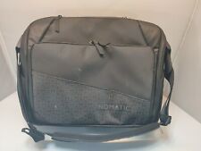 Nomatic Padded Multi-pocket Black Coated Travel Laptop Messenger Satchel Bag 15” picture