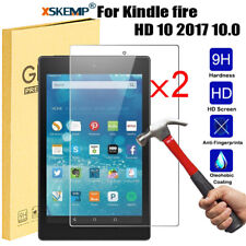 2Pcs For Amazon Kindle Fire 7 HD8 HD10 5th 7th Tempered Glass Screen Protector picture