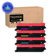 TN229XXL 4Pk Super High Yield Color Toner Replacement for Brother HL-L3295CDW picture