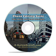 Digital Image Photo Editor Editing Software Suite CD, W/ Free Office Software picture