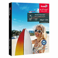 Koala Ultra Premium Luster Photo Paper 8.5x11 50 Sheets for Inkjet Canon HP 250g picture