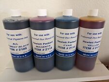 4 x COMPATIBLE  BULK INK FOR HP SMART TANK 5000 PRINTER (C-Y-M-K) (4,000ML) picture