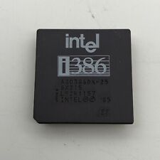 Intel 386DX-25Mhz Double Sigma PGA Processor Chip i386 80386 386 CPU Chip SX215 picture