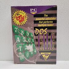 Vintage 1994 Dos-Calc Calculator Software Forge PC Version New Sealed NOS picture