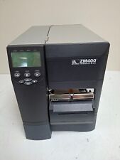 Zebra ZM400 Ethernet zm400-2011-1100t Thermal Barcode Printer -  picture