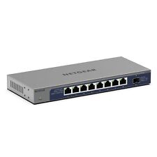 8-Port 1G/10G Gigabit Ethernet Unmanaged Switch (Gs108X) - With 1 X 10G Sfp+, picture