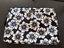Kate Spade New York Laptop Sleeve Floral Black 13.5