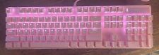 Magegee Wired Mechanical Gaming Keyboard MK-Storm - Pink With Blue Switches picture