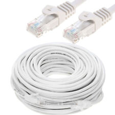10 PCS 15ft Cat6 Patch Cord Cable Ethernet Internet Network LAN RJ45 UTP White picture