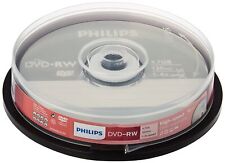 Philips DVD-RW 4.7GB Data/120 Min Video, 4x Speed Recording 10er Spindel - Packa picture