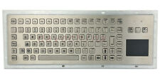 IP65 Rugged Kiosk Metal Industrial Keyboard With Touchpad Function Keys picture