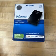 Linksys 8×4 Cable Modem (CM3008) Docsis 3.0 Up To 343 Mbps Nob picture