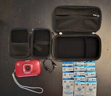 HP Sprocket 2-In-1 Portable Instant Camera & Printer Red PLUS BONUS ZINK Paper picture