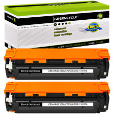 2PK GREENCYCLE CF210A BK Toner For HP 131A LaserJet Pro 200 Color M251n M251nw picture