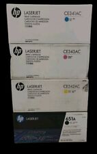 HP Genuine 651A Set OF 4 Colors CMYK CE340A CE341A CE342A CE343A Sealed Boxes  picture