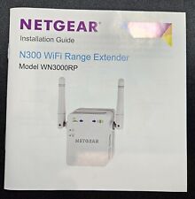 NETGEAR N300 Wall Plug Wi-Fi Range Extender (WN3000RP-2A1NAS)  NIB picture