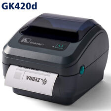 Zebra USB GK420d Desktop Thermal Label Barcode Printer 203dpi GK42-202210-000 picture