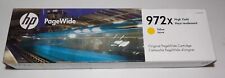 Genuine HP  972X Yellow PageWide High Yield Cartridge Dated 2025 picture