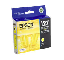 New Genuine Epson T127 Yellow Ink Cartridge NXSeries NX530 NX625 WF-3520 WF-7520 picture