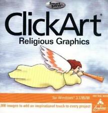ClickArt Religious Graphics PC CD collection Christian themes images programs + picture