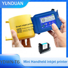 Mini Smart Handheld Inkjet Printer w/0.5inch Nozzle for QR Barcode Batch Date picture