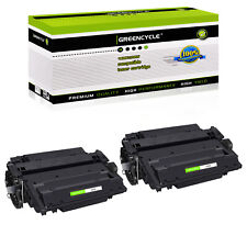 GREENCYCLE 2PK 55A CE255A Toner Cartridge Fits for HP LaserJet P3015d 3015n 3016 picture