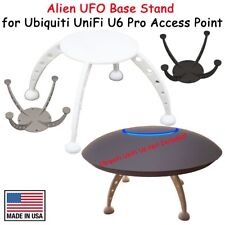3D Printed Alien UFO Base Stand Support for Ubiquiti UniFi U6 Pro Access Point picture
