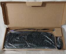 Logitech Deluxe Keyboard w/ Mouse wired PS/2 967524-0403 ***NEW 2004*** picture