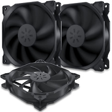 Uphere 3-Pack Long Life Computer Case Fan 120Mm Cooling Case Fan  picture