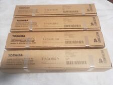 Set of ( 4 ) New Genuine OEM Toshiba T-FC415U Toner Set CMYK New Sealed. picture
