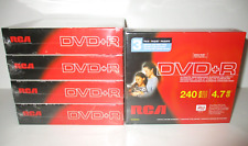 RCA Blank DVD+R 4.7 GB 240 Mins Lot of 15 Sealed (Five 3 Packs) picture