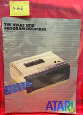 Original ATARI Personal Computer 1010 Program Recorder Owner’s Guide Manual E66 picture
