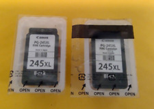 Lot of 2 Genuine OEM Canon PG-245XL Black Ink Bulk Packaging  picture