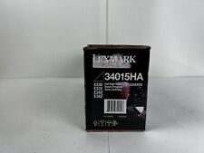 Lexmark 34015HA Brand New Sealed Black Toner Cartridge Genuine OEM picture