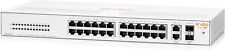 HPE Aruba 1430 Switch 26x 1G Unmanaged 2X PoE SFP  26 Ports Fanless 26G 2SFP picture
