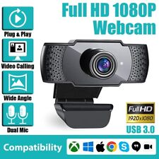 1080P Full HD Web Camera Auto Focusing Webcam Microphone For PC Laptop Desktop picture
