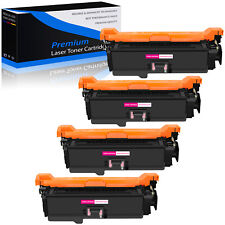 4PK for HP CE253A 504A Magenta Toner Cartridge Color LaserJet CP3525dn CP3525n picture