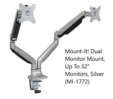 Mount-It Mount-lt Dual Monitor Mount Up To 32