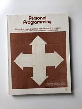 TI Programmable 58/59 Personal Programming Owner's Manual 1977 Texas Instruments picture