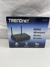 NEW IN BOX-TRENDnet TEW-731BR 4-Port Wireless 300Mbps Home Router - Black picture
