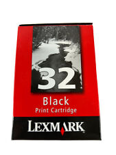NEW Lexmark #32 Black Ink Cartridge 18C0032  Genuine NOS picture