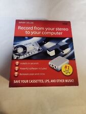 Xitel Inport Deluxe Stereo To PC Audio Recording Kit Converter Cassette FX picture