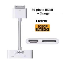 JEMAATX 30-Pin to HDMI Digit AV Adapter Video Converter Charge Support iOS 9.2 picture
