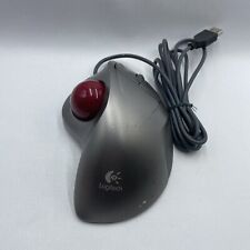 Logitech TrackMan Wheel Mouse USB Optical Trackball Mouse T-BB18 Tested == picture