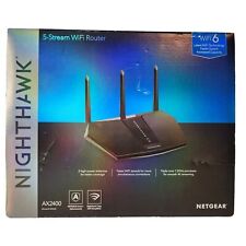 Netgear Nighthawk AX2400 5 Stream WiFi 6 Router Internet RAX30 Used picture