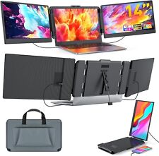 Kwumsy  14''  S2  Portable Monitors for Laptop | Triple Screen extender picture